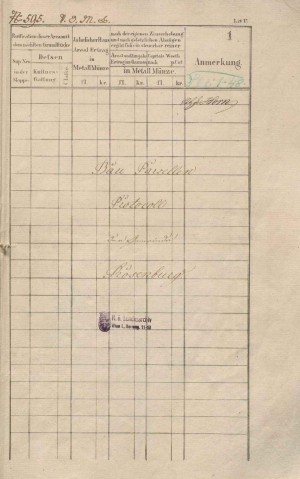 Das Bauparzellenprotokoll der Herrschaft Rosenburg.