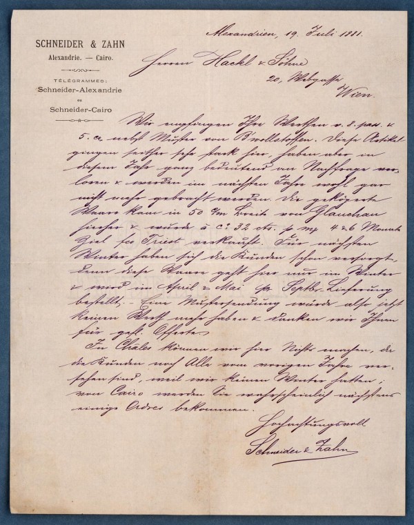 hangeschriebener Brief