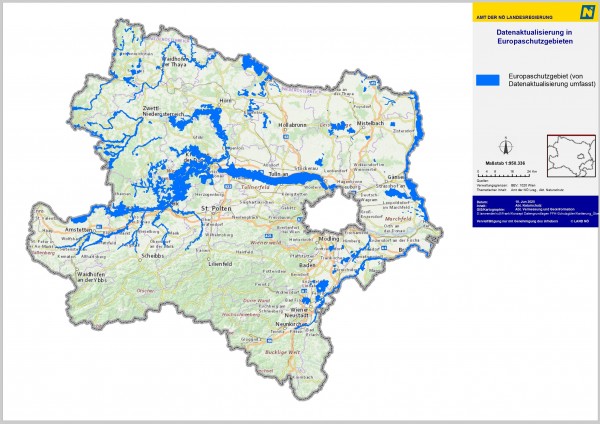 Kartierungsübersicht NÖ