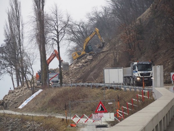 Räumarbeiten Schüttkegel