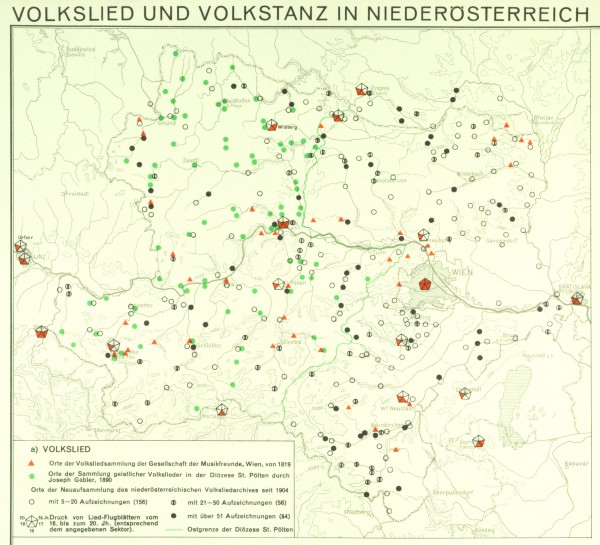 Karte Volkslied und Volkstanz (Orte)