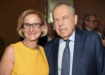 Landeshauptfrau Johanna Mikl-Leitner und Haim Harari