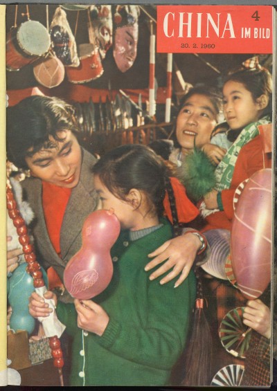 Chinesen besuchen einen chinesischen Markt