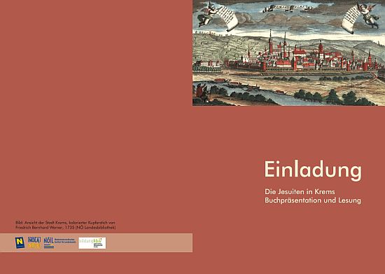 Cover Einladung zur Buchpräsentation